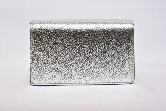 Gucci Mini Silver Bag - Image 3