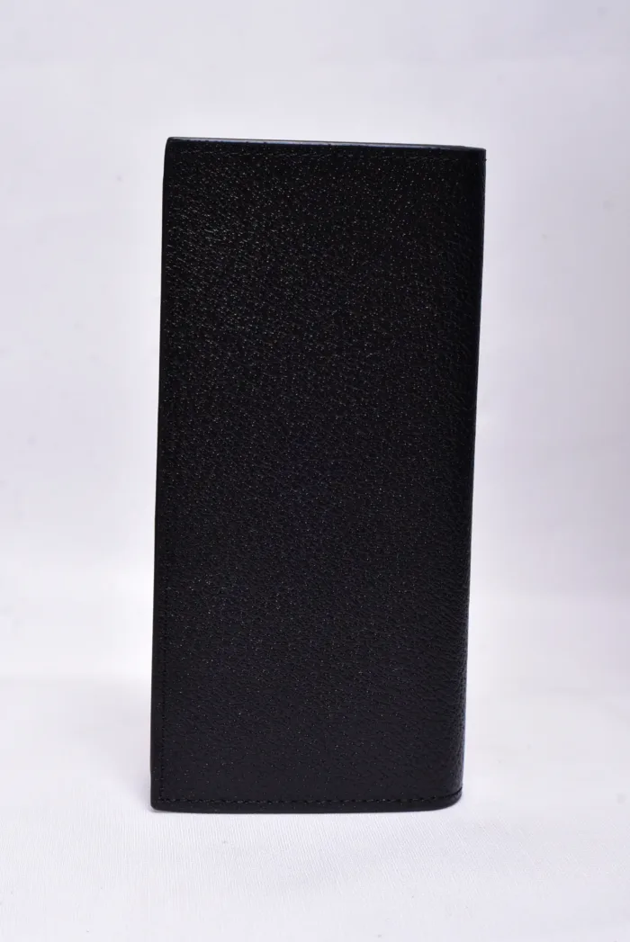 Gucci Golden GG Logo Leather Long Wallet - Image 4