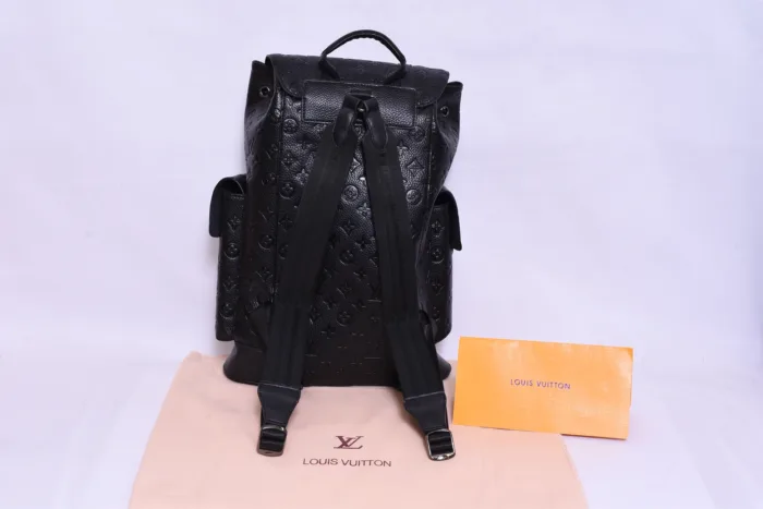LV Black Backpack Bag - Image 3