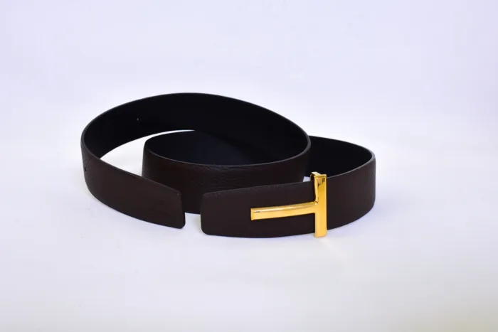 Tom Ford Logo Brown Belt - Image 3