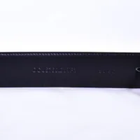 Versace Round Golden Logo Black Belt - Image 4