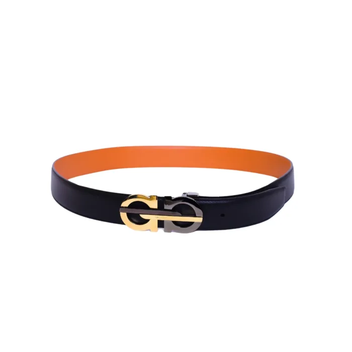 Ferragamo Logo Black Belt - Image 2
